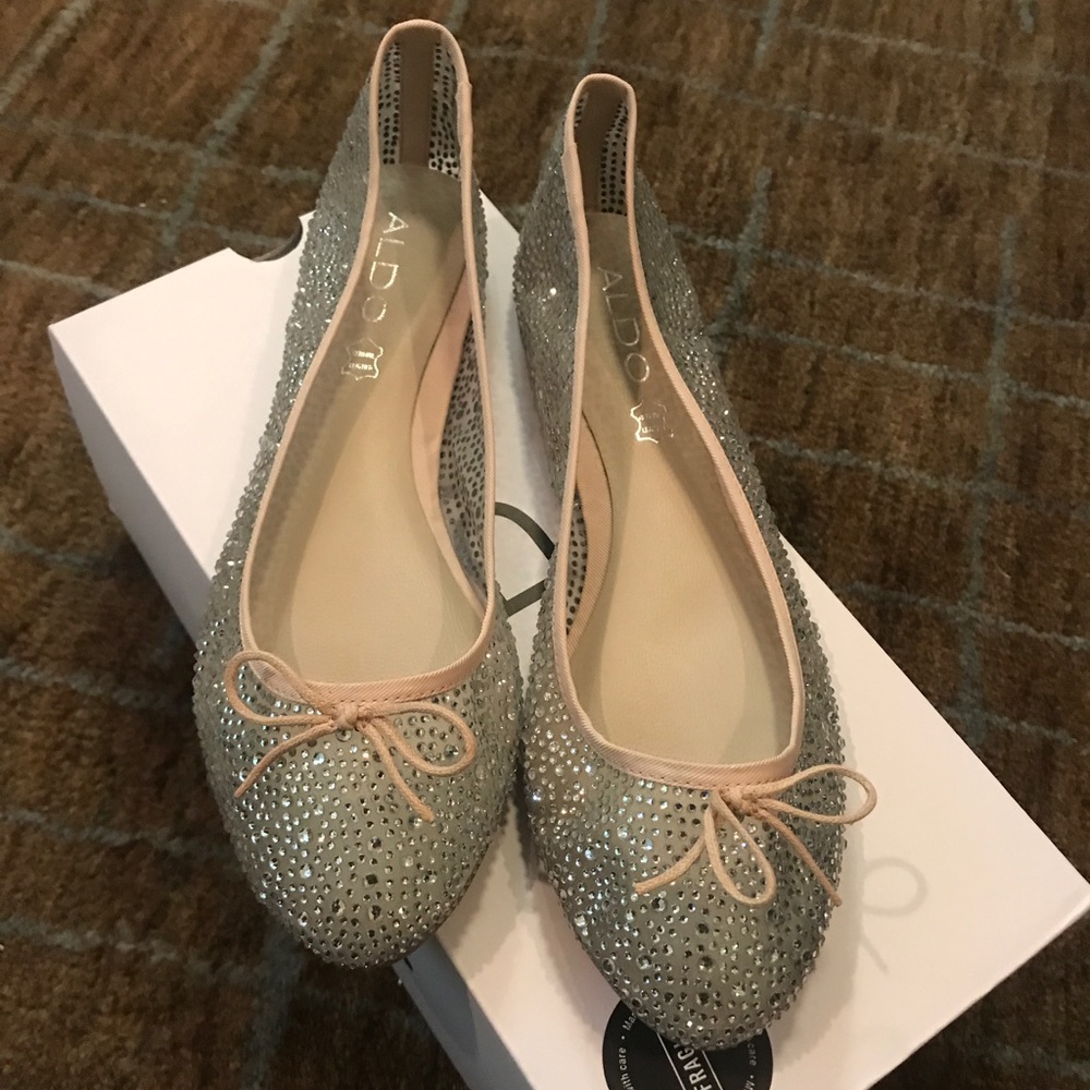 Aldo sparkle flats