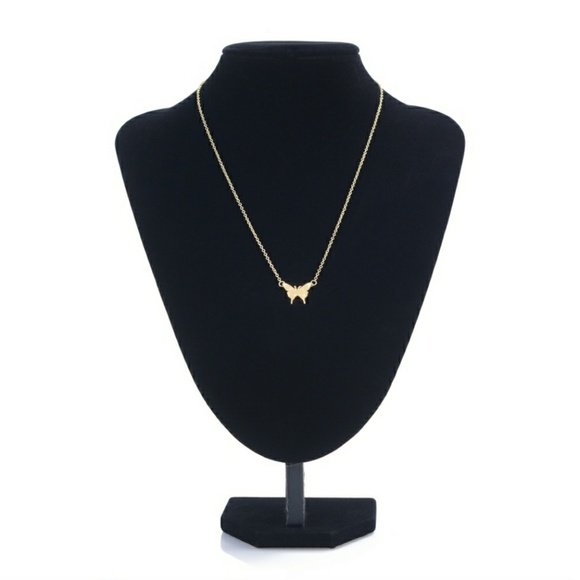 Dainty Butterfly Necklace - Picture 5 of 7