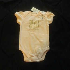 NWT Drama Queen Like My Mama Onesie
