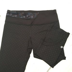 🍋Lululemon Run Inspire Crop II *Rare* EXC COND