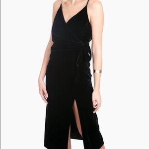 Black Velvet Allure Minidress - NWT