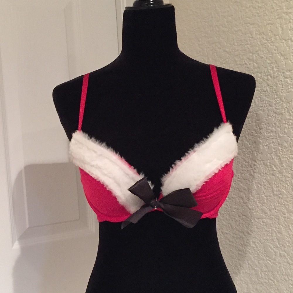 Festive Christmas "Santa Baby" bra 34B