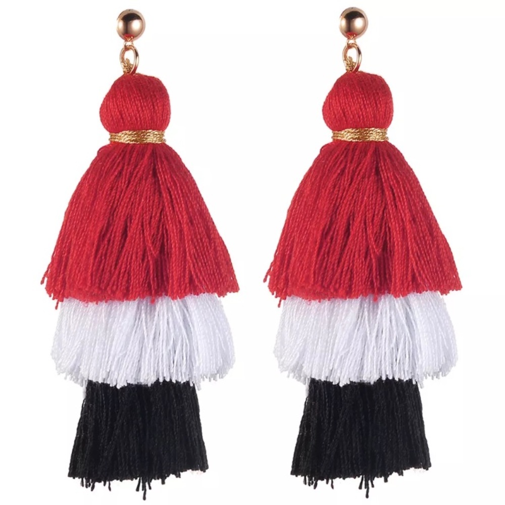 bar brand new tassel earrings