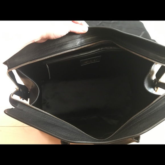 Ysl blk/blue leopard print pony hair cabas chyc - Picture 4 of 7