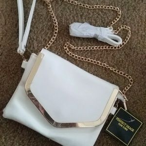 White small crossbody