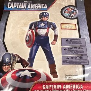 Captain America muscle costume