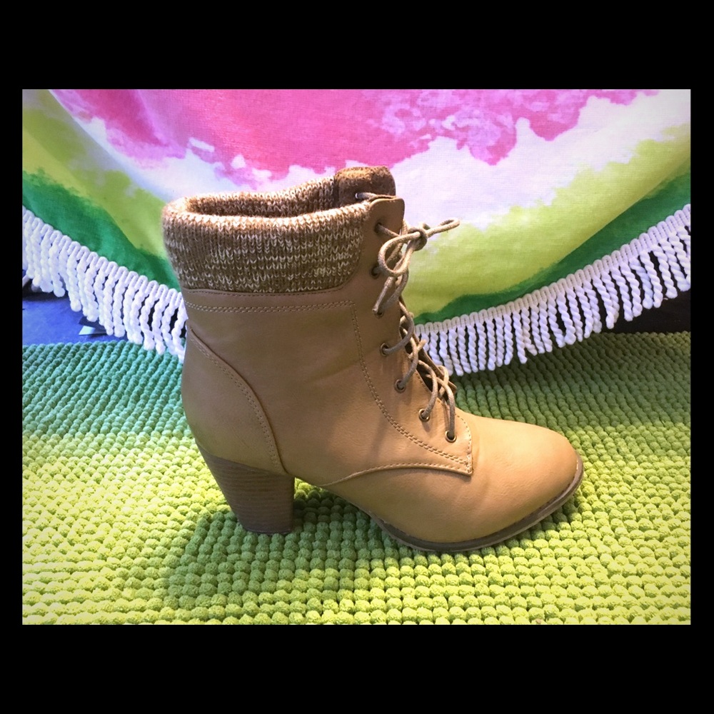 Cute Tan Boots