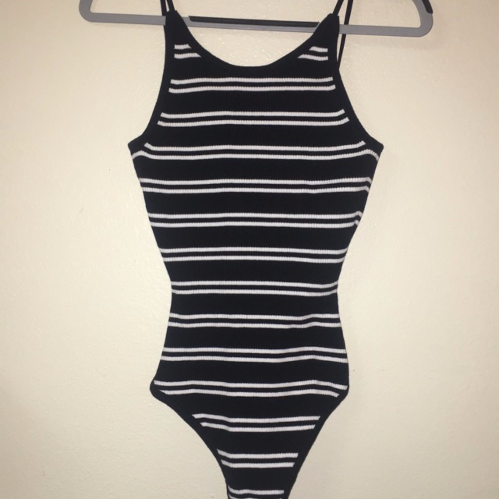 Striped Bodysuit