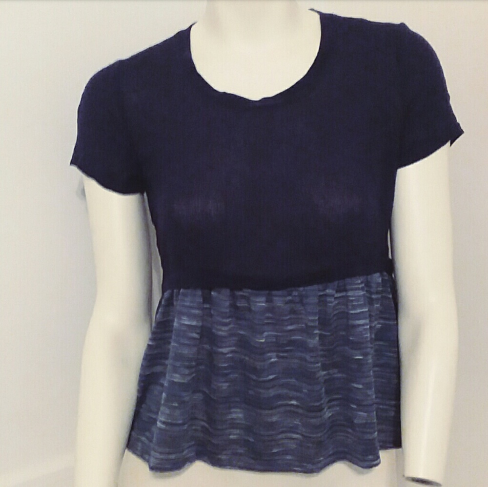 Baby Blue Baby Doll Top