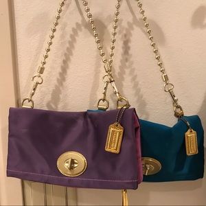 Coach clutch purses