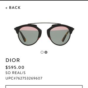 Dior SO Real/S UPC#762753269607