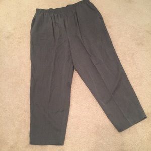 Plus Size Gray Dress Pants