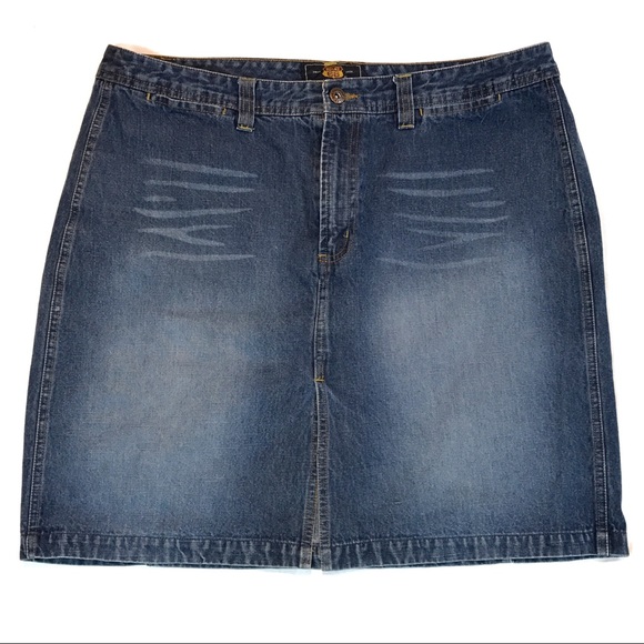 Route 66 Dresses & Skirts - Route 66 Denim Jean Skirt Size 16