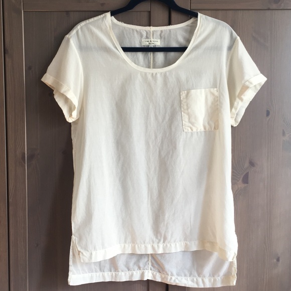 Rag & Bone Classic Pocket Tee - Picture 4 of 6