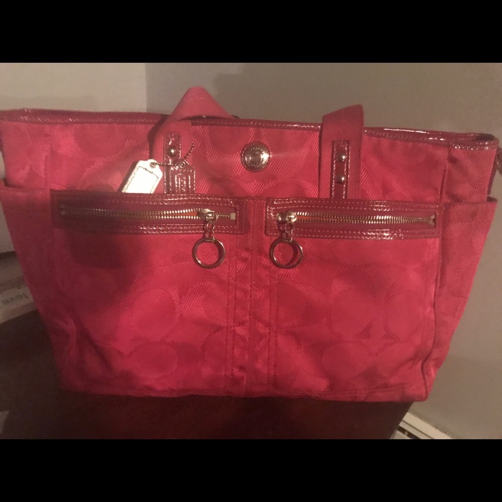 Coach diaper bag