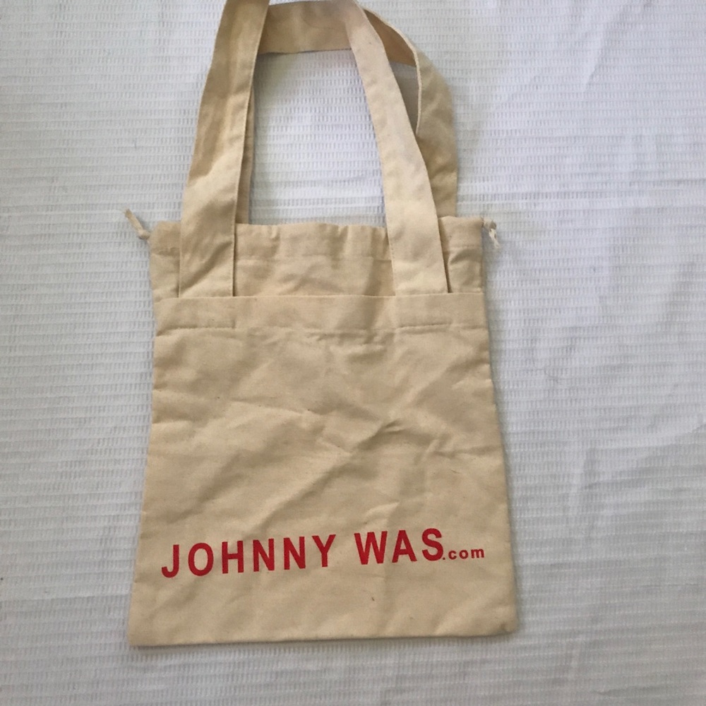 Johnny Was Small Canvas Bag