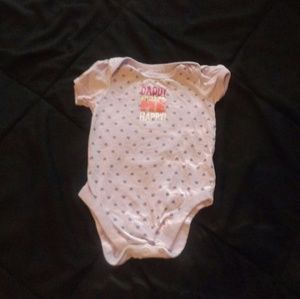 Daddy Makes Me Happy! Onesie