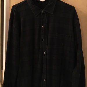 Polo Ralph Lauren Flannel Shirt Green Tartan Plaid
