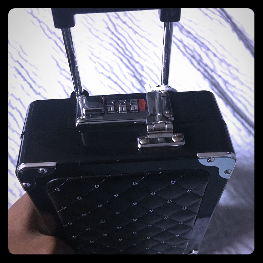 Mini luggage Clutch bag