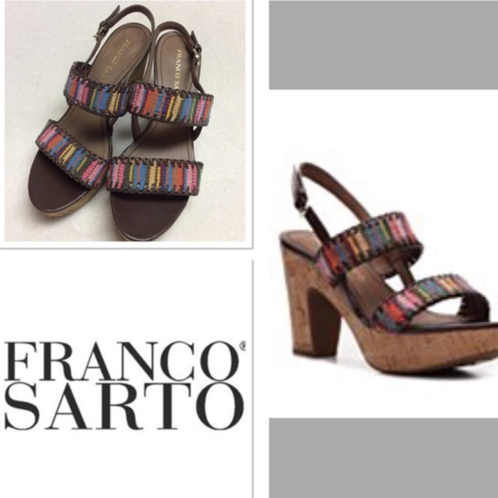 Bohemian Brown Sandals!!!! Franco Sarto!