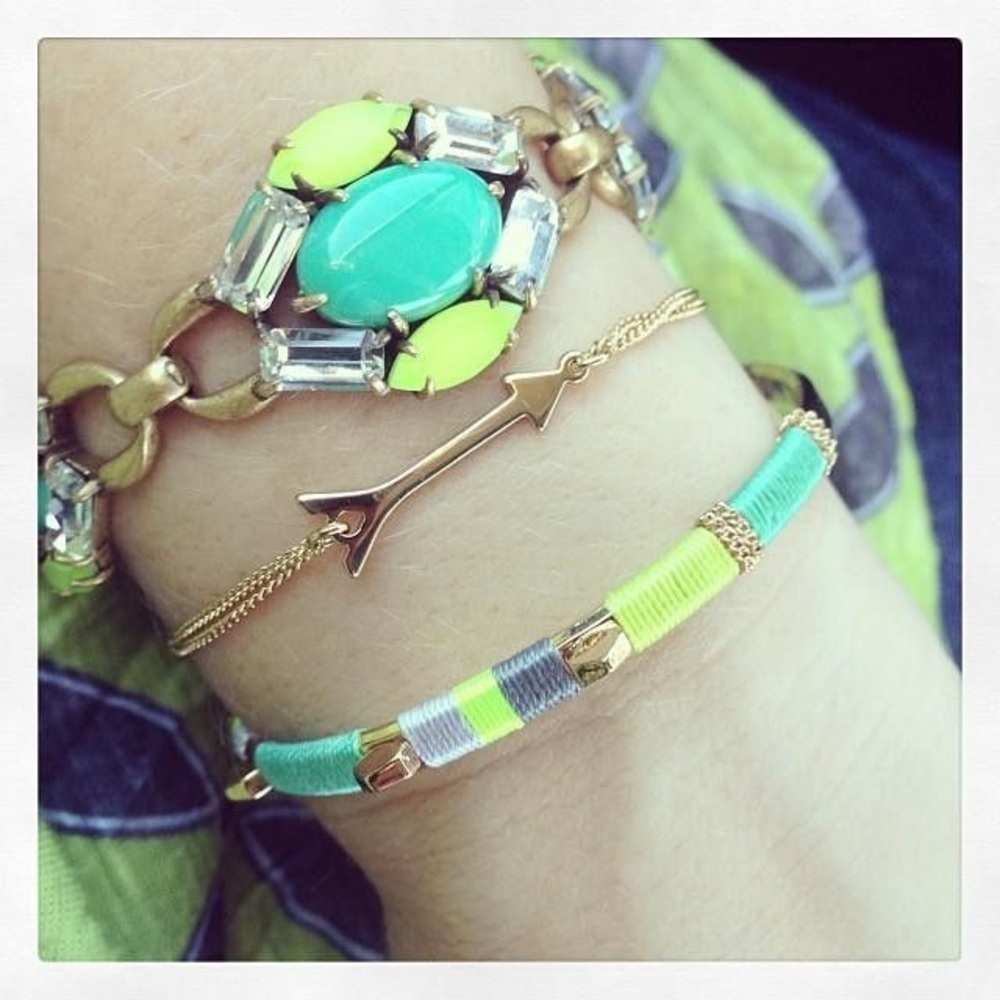 Stella and dot jardin bracelet