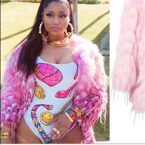 Pink barbie doll swimsuit bodysuit one pc costume