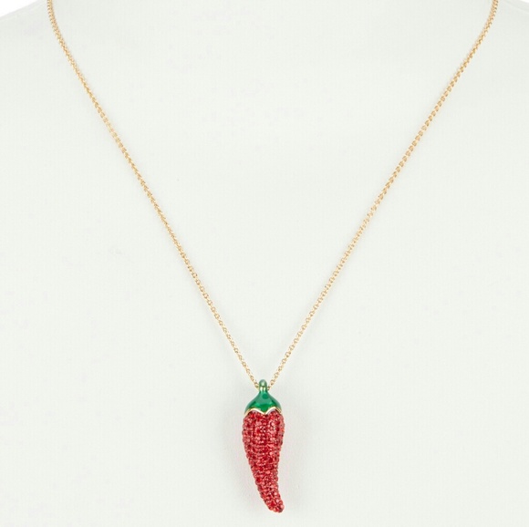 Kate Spade Chili Pepper Necklace Shop 