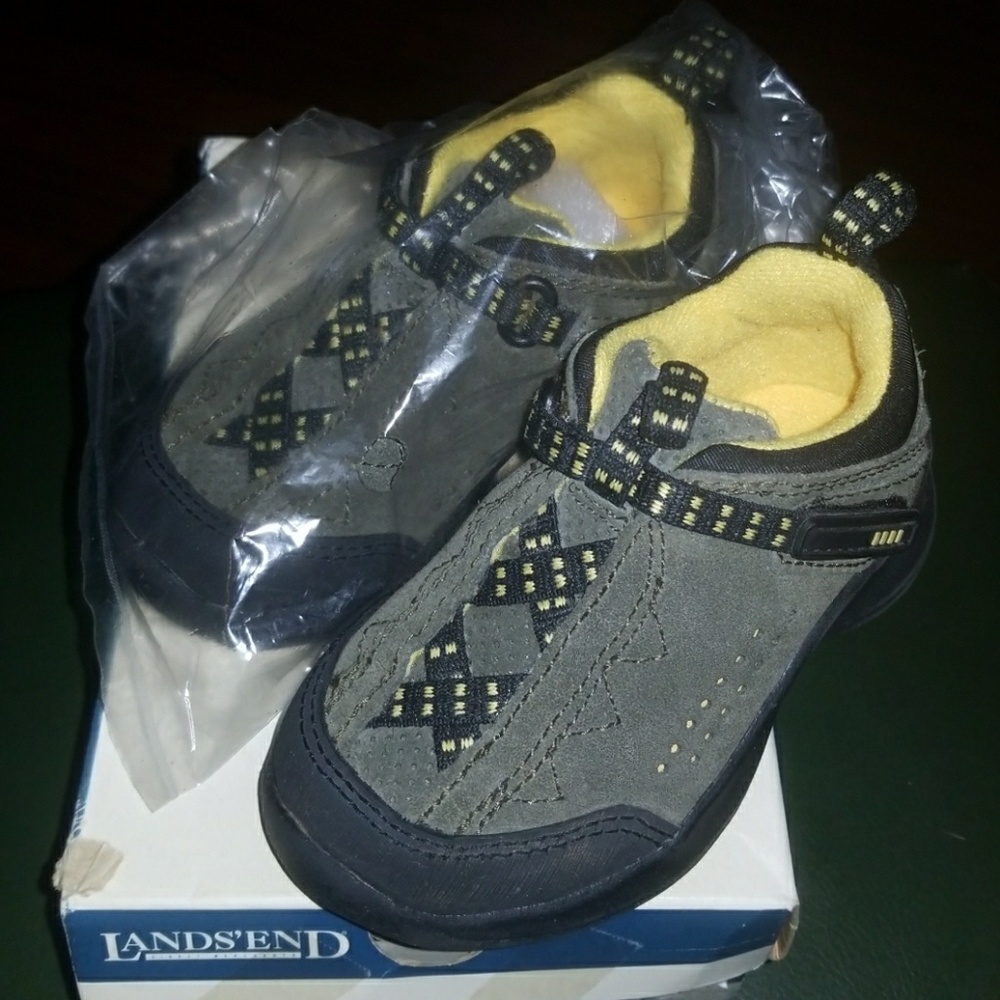 Lands' End Cinch Moc Olive