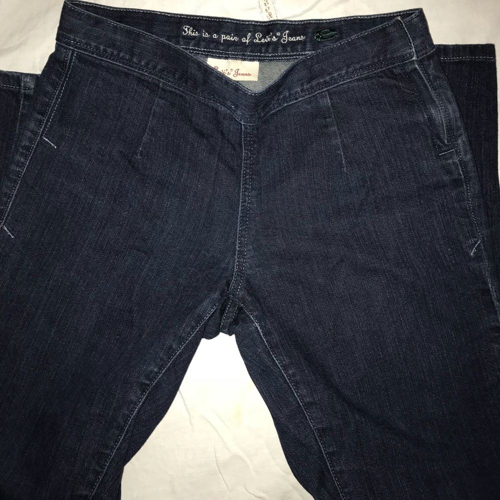 Levi’s Jeans cropped zipper waist