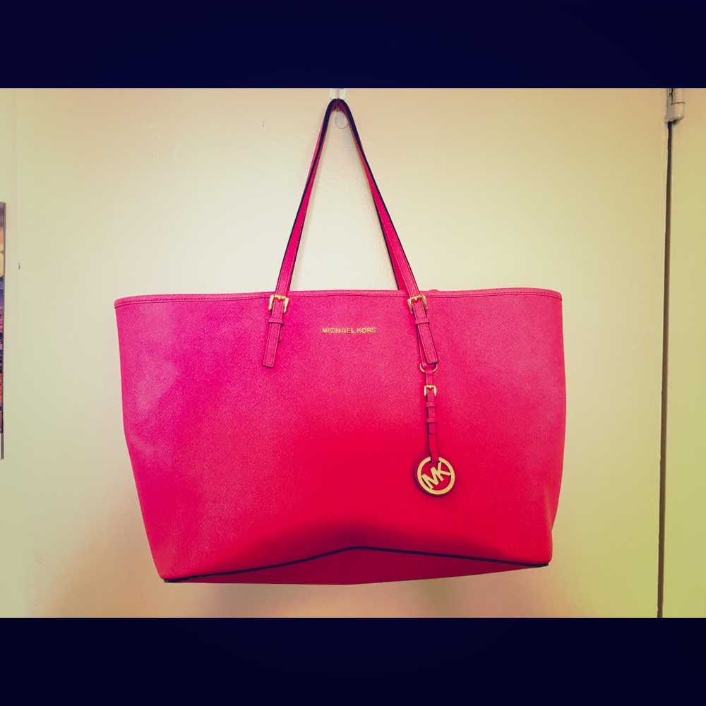 Michael Kors leather tote