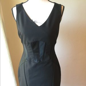 Black cocktail dress
