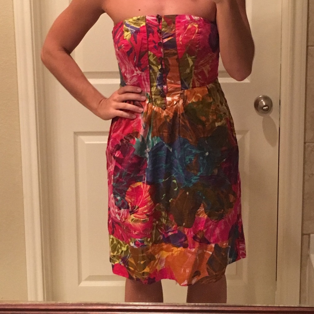 ANTHROPOLOGIE Strapless Dress- Size 4