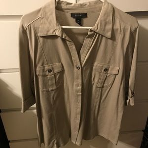 Button down Style & Co top