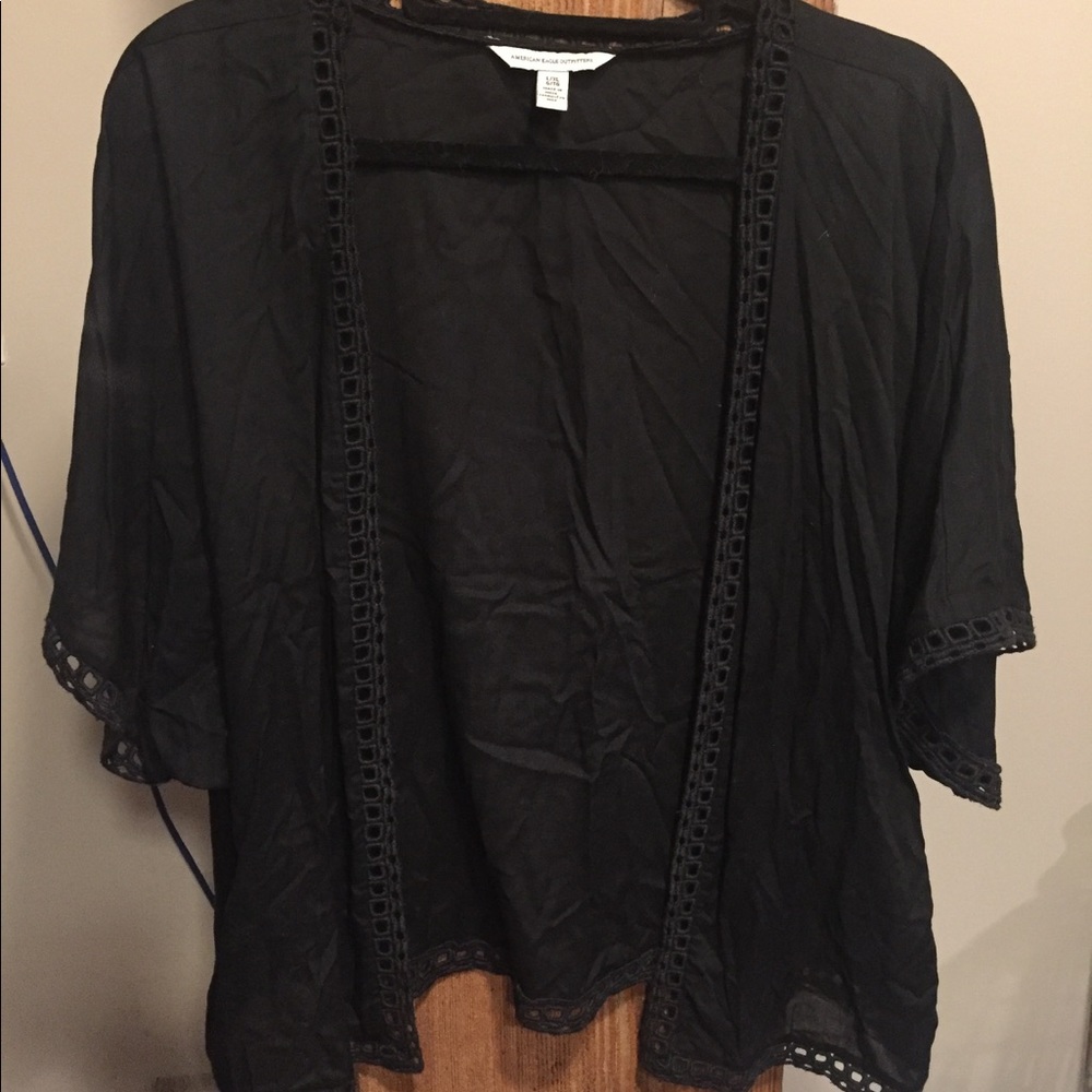 Black kimono