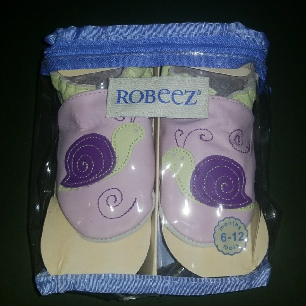 Robeez Snail Slip On Crib Shoes