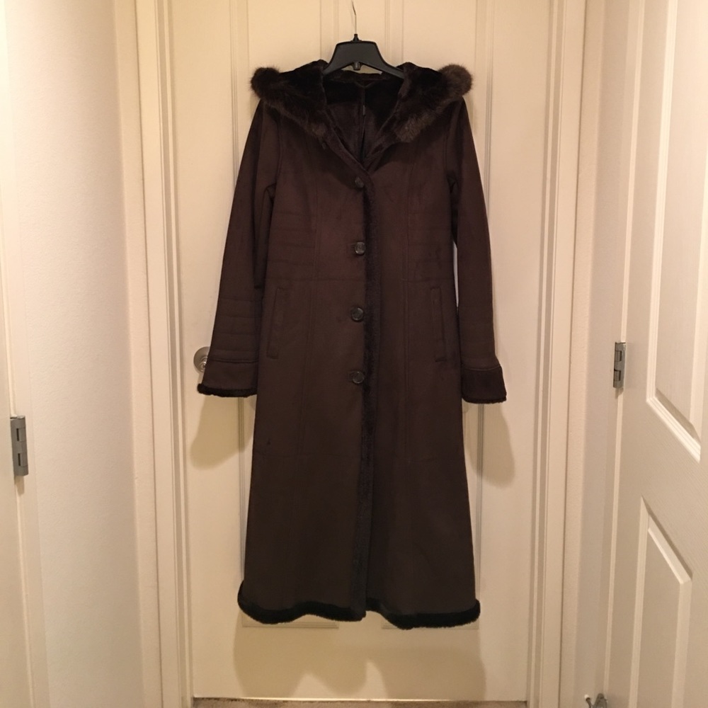 New with tags BGSD heavy duty faux shearling coat