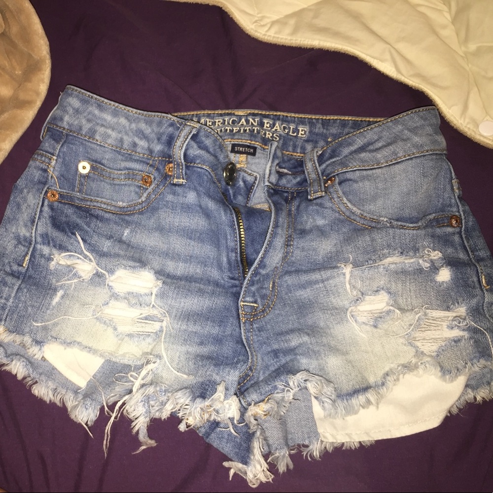 American Eagle jean shorts