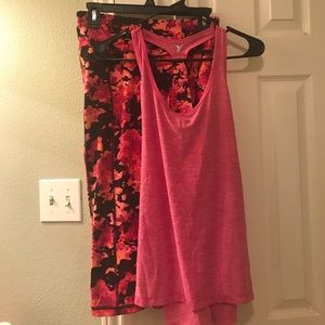 Matching workout outfit