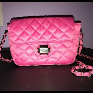 Hot pink Victoria's Secret cross body