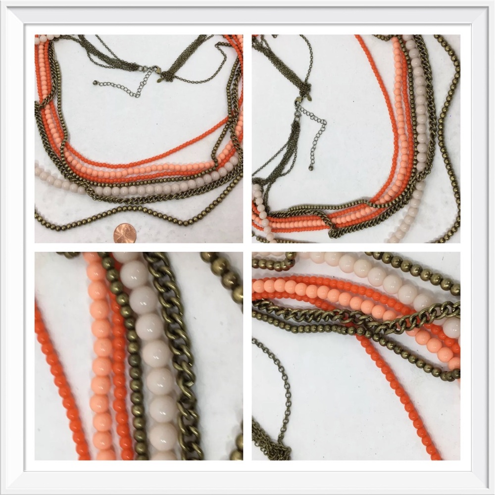 BOHO Premier Multi -Strand Statement Necklace - Picture 4 of 5