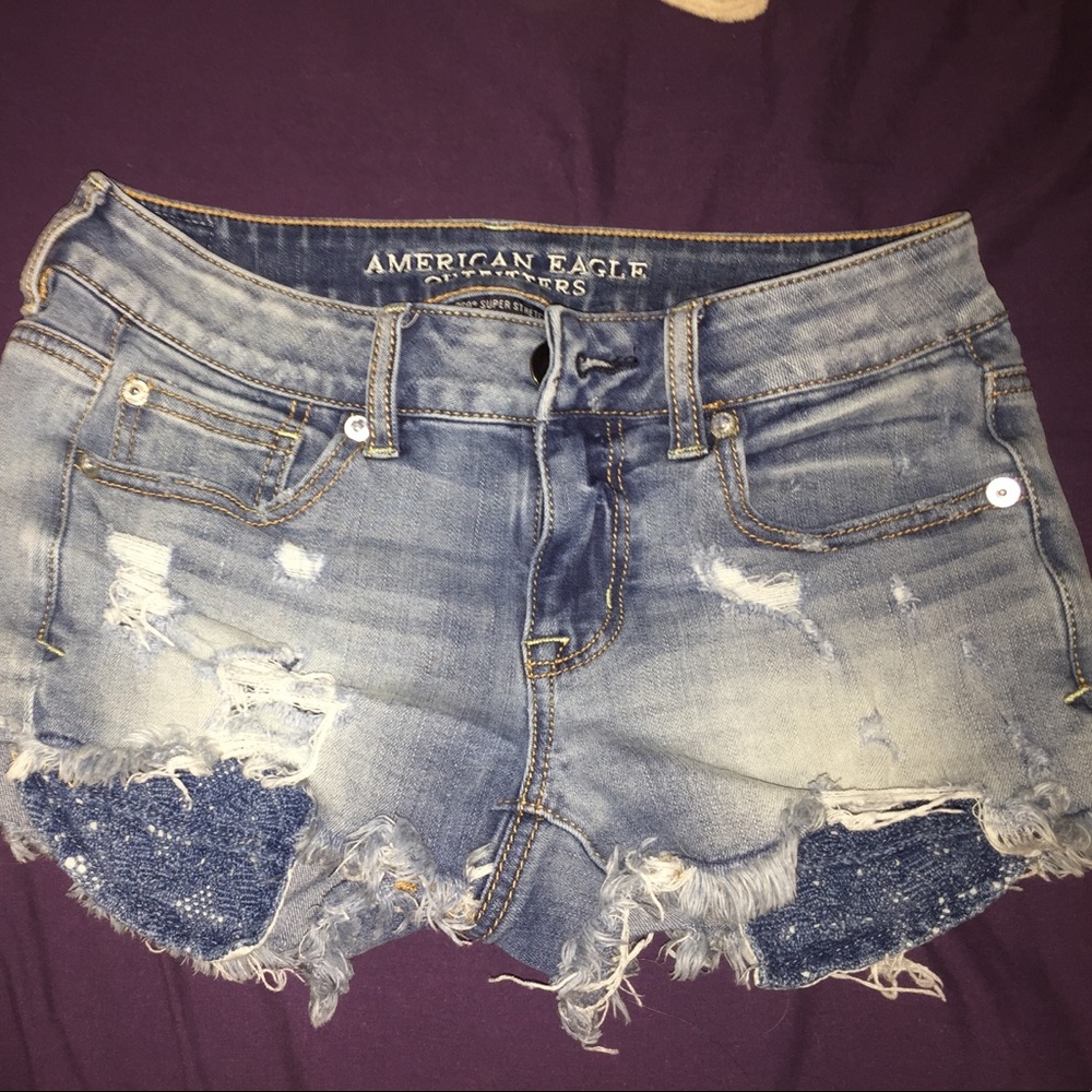 American Eagle jean shorts