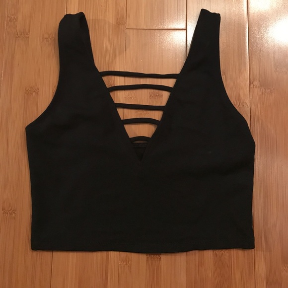 Black Deep V Ladder Tank - Picture 1 of 1