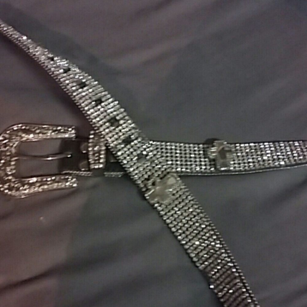 Bling western belt