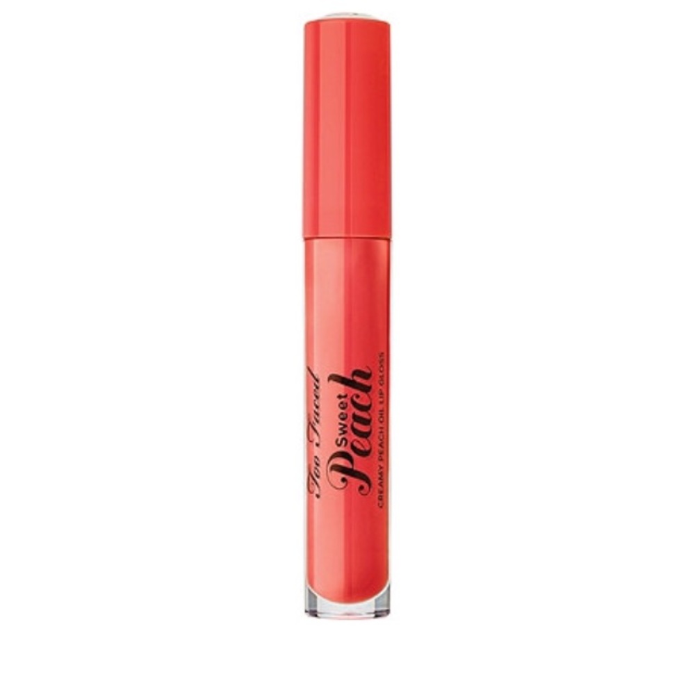 Too faced sweet peach lip gloss