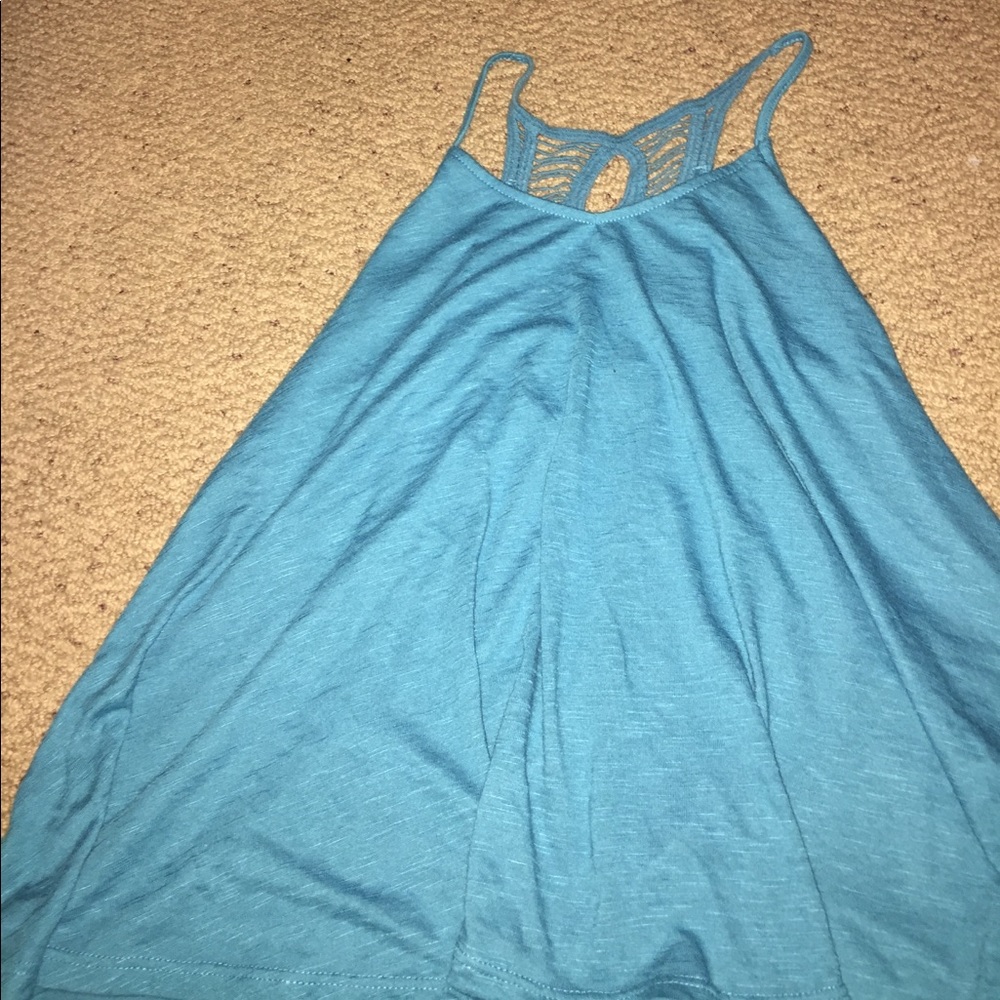 Blue tank top