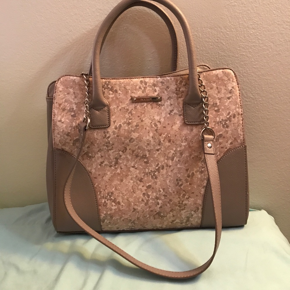 Nine West Large Purse pink floral