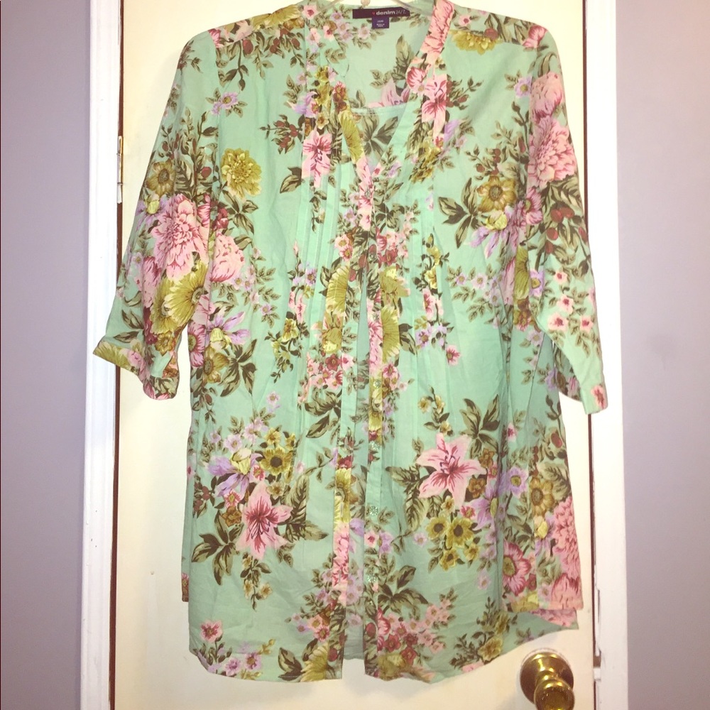 Cute button up!