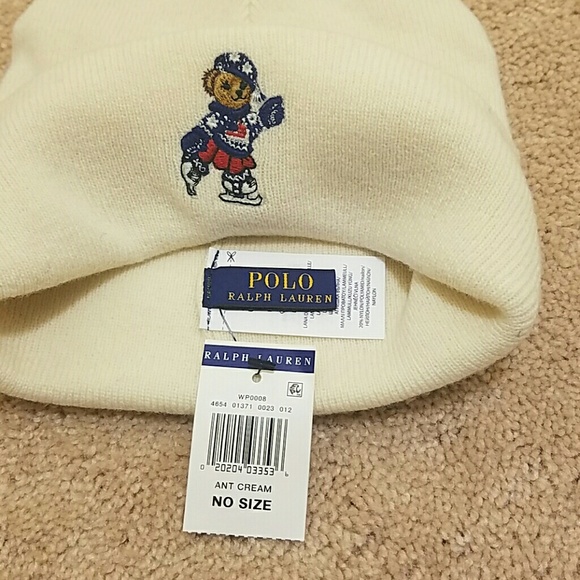 Limited edition Ralph Lauren Polo Bear beanie - Picture 3 of 4