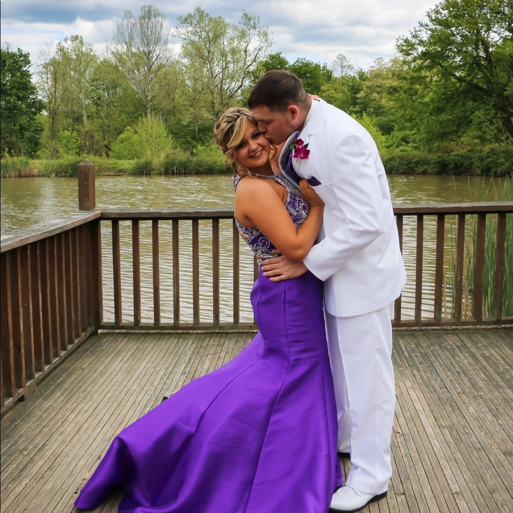 Rachal Allan prom dress