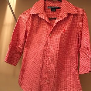 Woman farm girl shirt